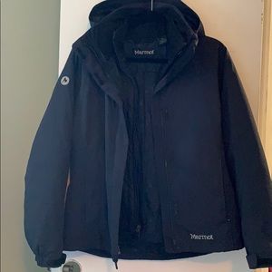 3 in 1 Hooded Marmot Jacket